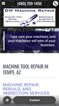 Mobile Screenshot of dmmachinerepair.com